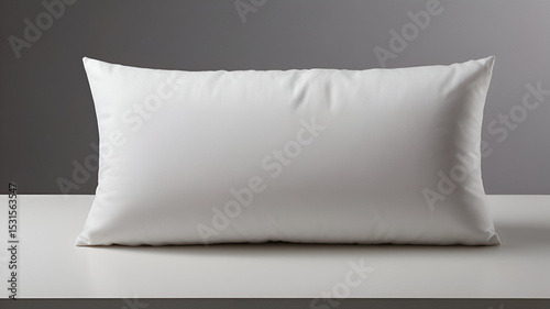 pillow on a gray background