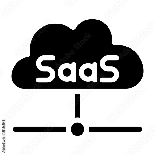 SaaS Vector Glyph Icon Design