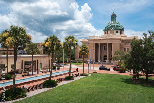 Downtown DeLand Florida Historic Courthouse