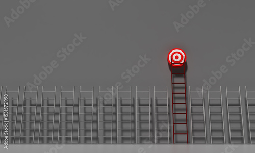 dart ladder staircase copy space target business success competition growth achievement dart ladder target business goal opportunity marketing dart ladder staircase winning climb career step business 