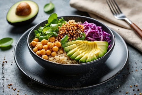 Modern Vegan Flatlay