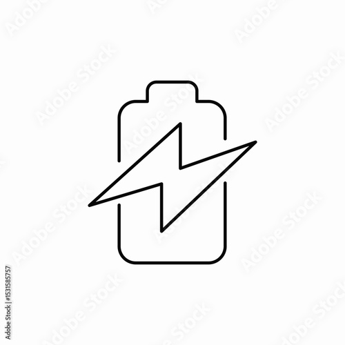 battery charge icon sign vector