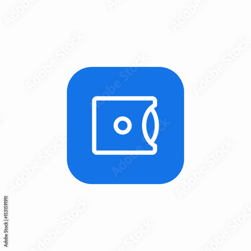 disc storages icon sign vector