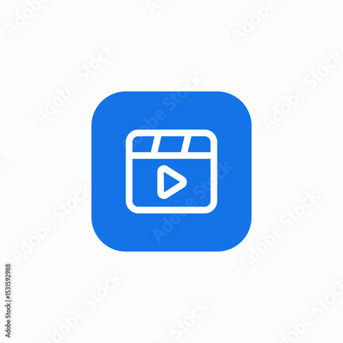 play videos icon sign vector