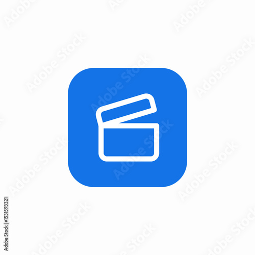 scene video icon sign vector