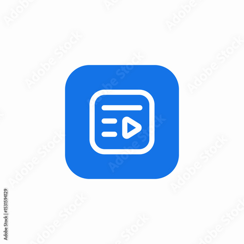 video text icon sign vector