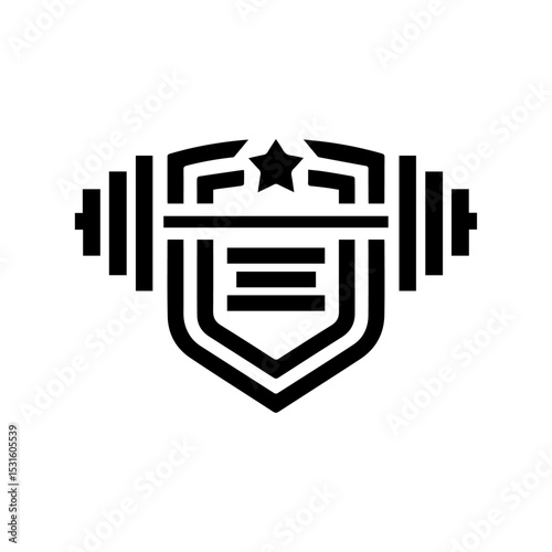 Fitness Logo Design Template-Muscle Logo-Design For Gym and Fitness-Vector