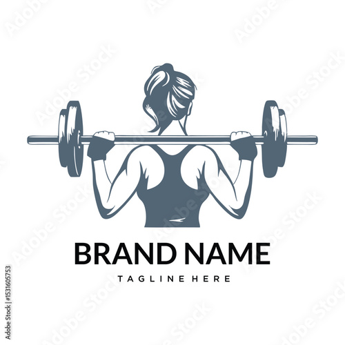 fitness  gym club logo template