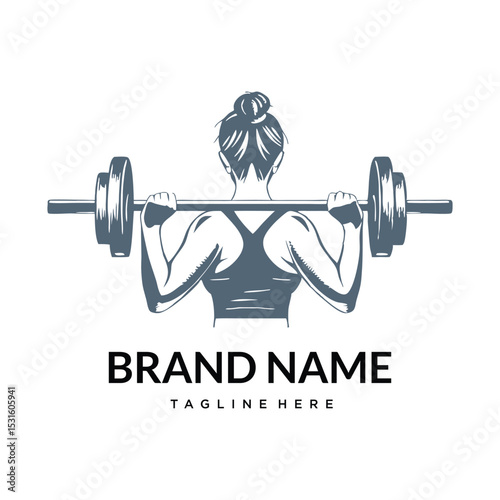 fitness  gym club logo template