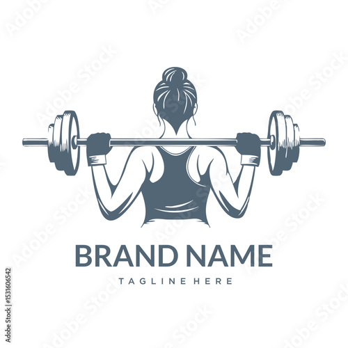 fitness  gym club logo template