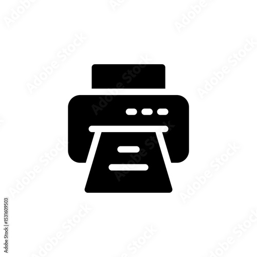 print, printer, printing icon vector