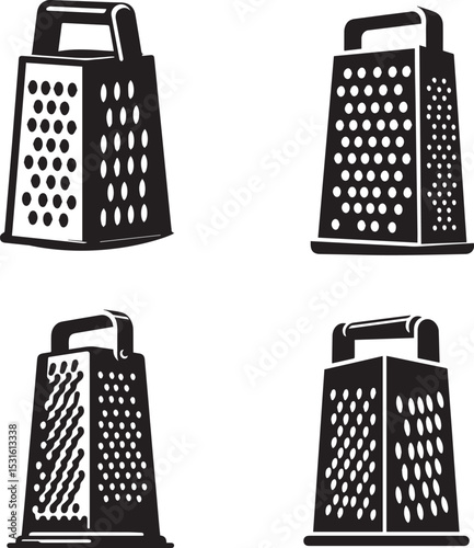 Box Grater Silhouettes with Multi-Surface Views