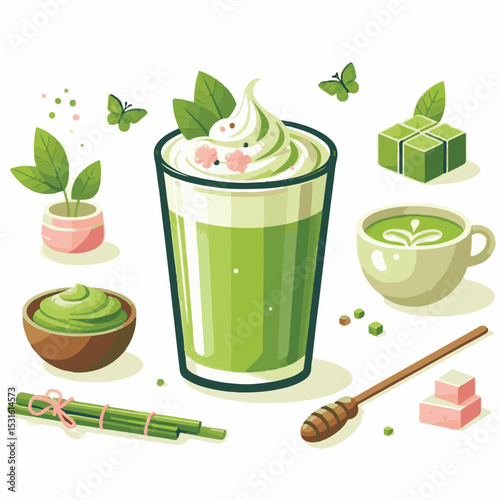 matcha, matchalatte, healthy, latte, green, drink, cafe, cup, beverage, japanese, japan, culture, organic, powder, breakfast, sweet, tea, background, asian, milk, gourmet, refreshment, hot, antioxidan
