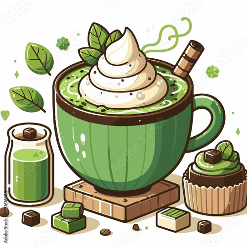matcha, matchalatte, healthy, latte, green, drink, cafe, cup, beverage, japanese, japan, culture, organic, powder, breakfast, sweet, tea, background, asian, milk, gourmet, refreshment, hot, antioxidan
