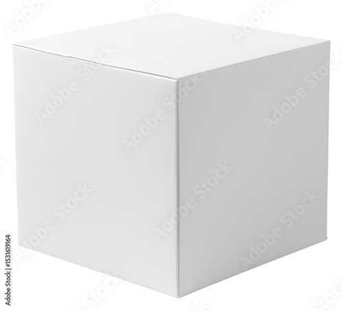 PNG Box carton white photo