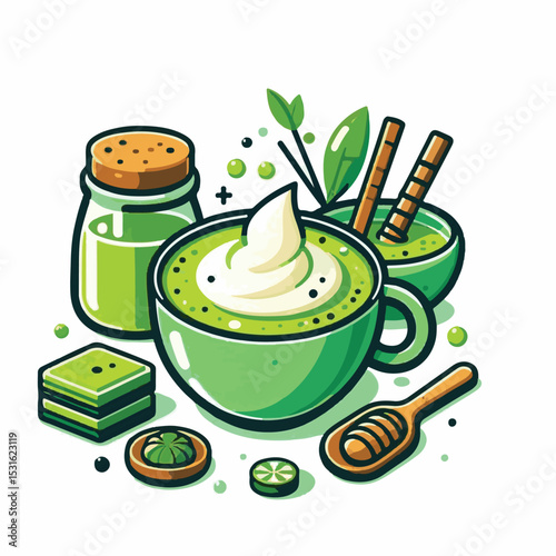 matcha, matchalatte, healthy, latte, green, drink, cafe, cup, beverage, japanese, japan, culture, organic, powder, breakfast, sweet, tea, background, asian, milk, gourmet, refreshment, hot, antioxidan