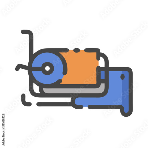 Label Roll Printer Icon