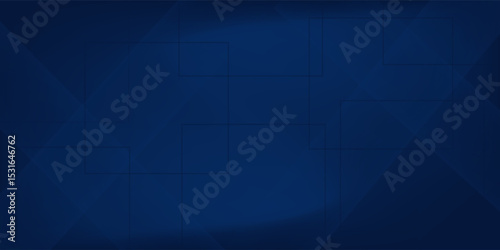 Black dark navy blue silver abstract pattern background. Geometric shape. Line triangle angle fold polygon abstract