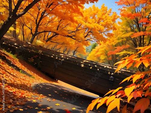 Abstract Autumn Background