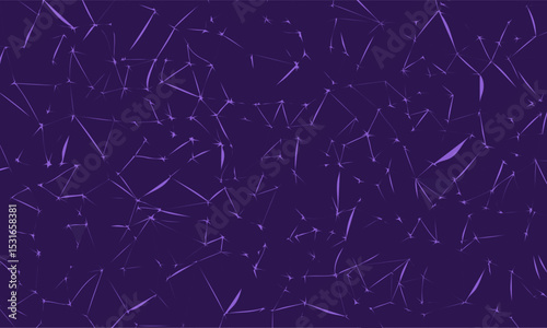 This image features an abstract digital network with interconnected glowing nodes and lines forming a complex technological web against a dark background, symbolizing data connections
