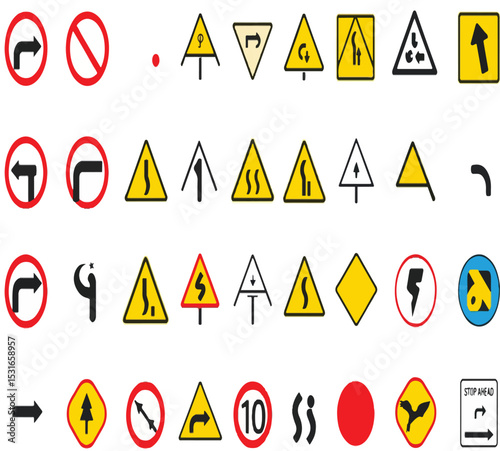 Extensive Road Traffic Signs Collection