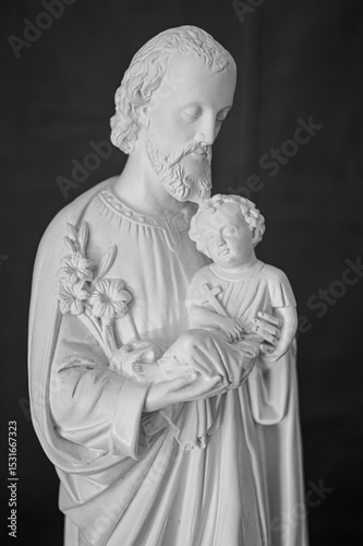 Saint Joseph with the Infant Jesus.