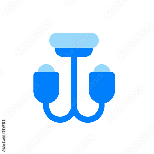 livingroom lamp duo tone icon