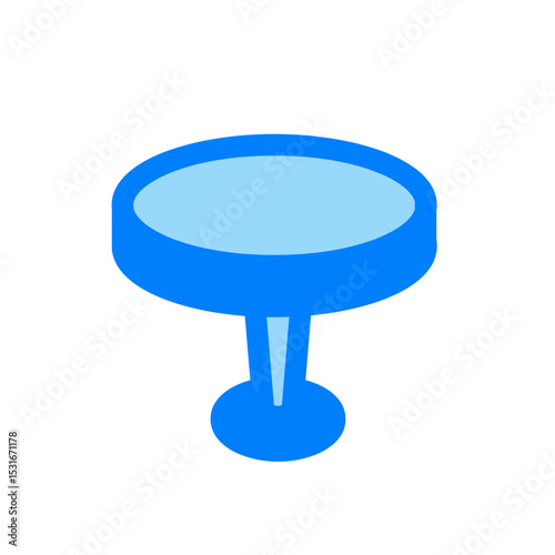round table duo tone icon