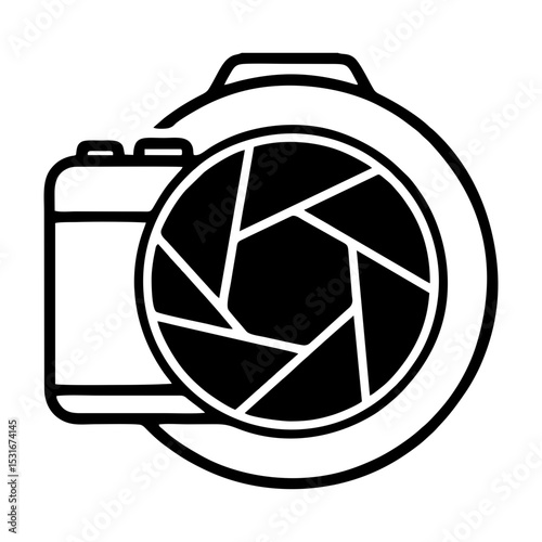 Camera Icon: Photography, Lens, Shutter, Capture