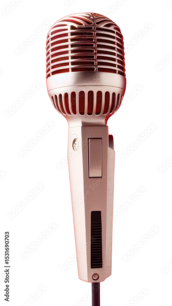Fototapeta premium PNG Microphone performance technology karaoke.