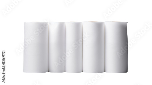 White Paper Towel Rolls Product Photography Background