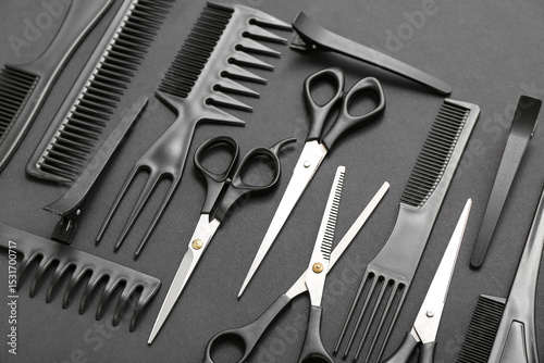 Composition with hairdressi...
