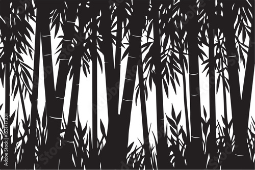 bamboo forest background