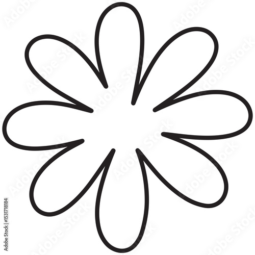 line abstract shape