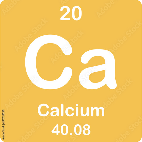 Calcium element of the periodic table
