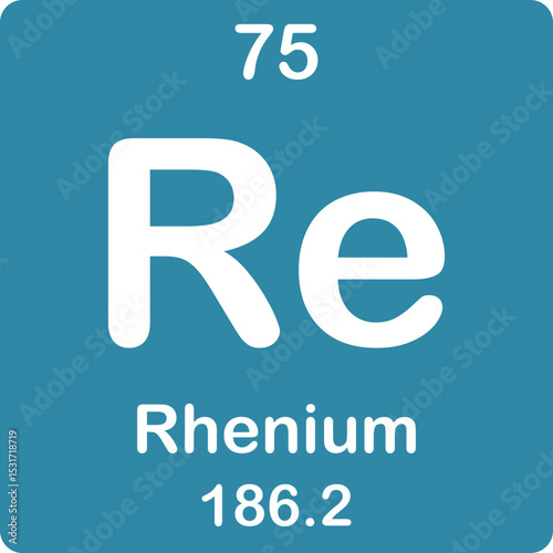 Rhenium element of the periodic table