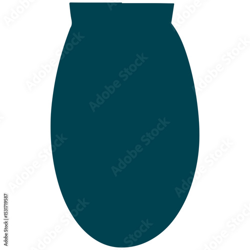 vector illustration of a vase