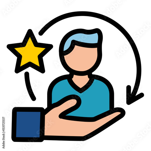 Customer Retention Icon