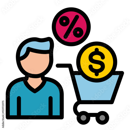 Customer Behavior Icon