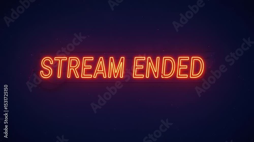Neon sign reading 
