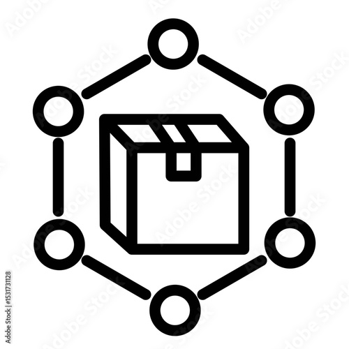 Distribution Network Icon