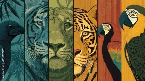Zoos display diverse animals, offering education, conservation efforts, and opportunities for the public to connect with wildlife.
