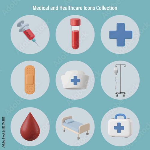 Medical and Healthcare Icons Collection