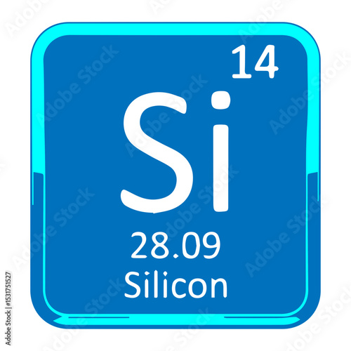Silicon symbol periodic