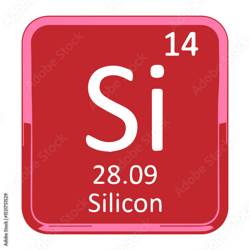 Silicon symbol periodic