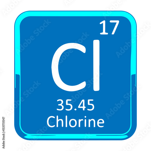Chlorine symbol periodic