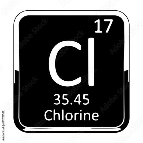 Chlorine symbol periodic