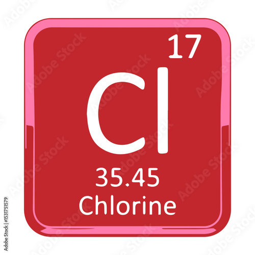 Chlorine symbol periodic