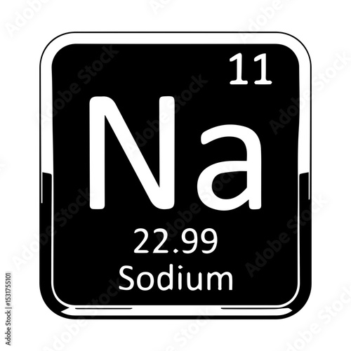Sodium symbol periodic