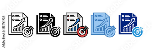 Accuracy Icon Element For Design